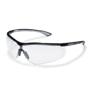 عینک ایمنی لنز شفاف uvex مدل sportstyle