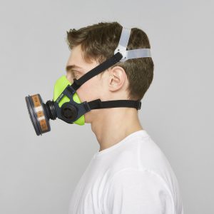 ماسک شیمیایی سیلیکونی نیم صورت BLS  مدل SGE46