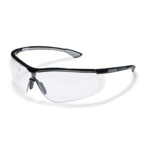 عینک ایمنی لنز شفاف uvex مدل sportstyle